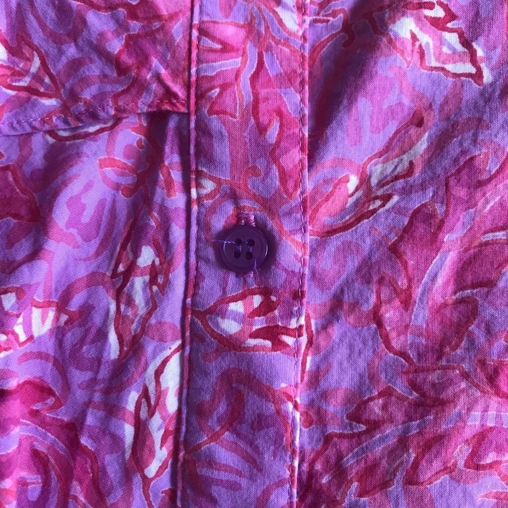 Couleur by Finley M flutter dress pink purple red - Picture 8 of 12